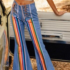 Judith March flares!